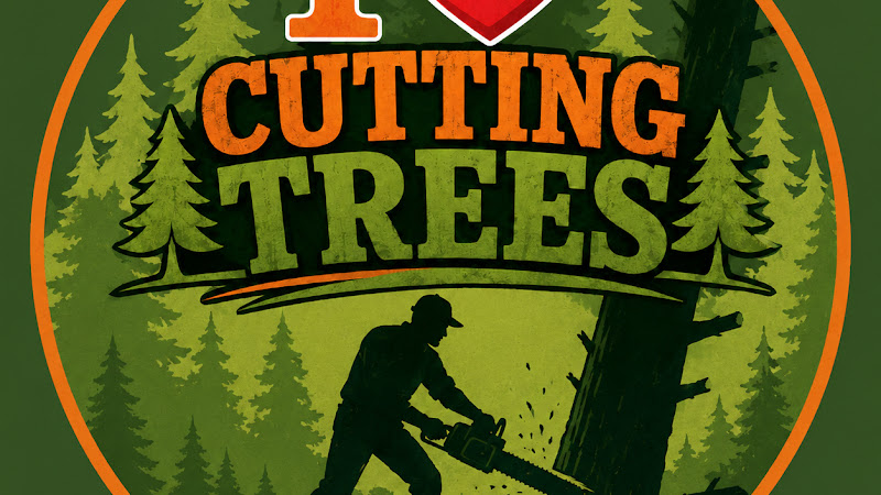 I LOVE CUTTING TREES in Garland