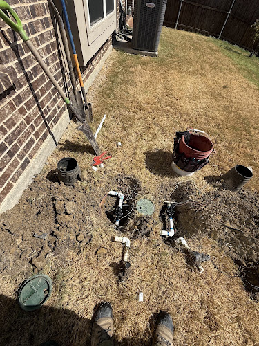 sprinklers repairs landscape in Garland