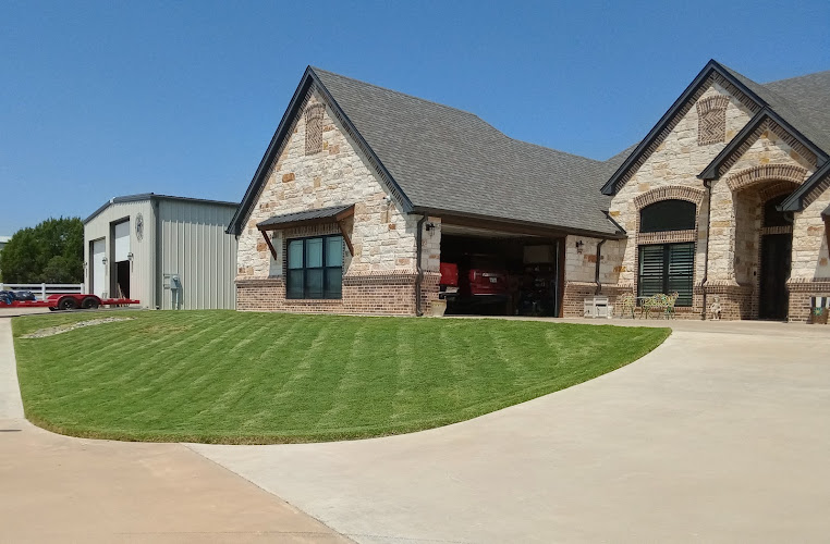 Kyle's Happy Grass lawn care in Whitney