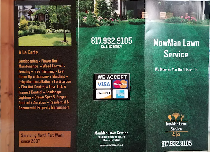 MowMan Lawn Service in Haslet