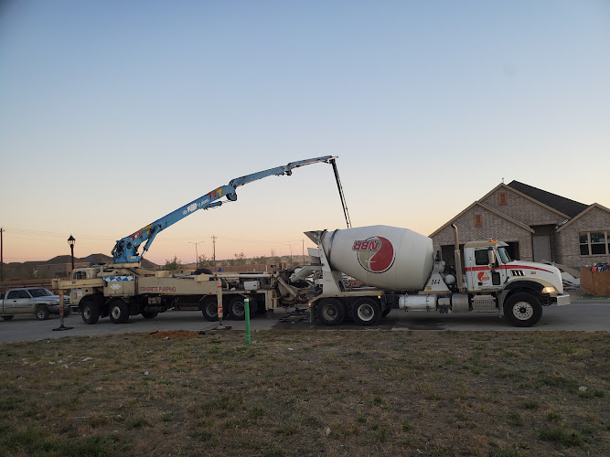 New Star Concrete Pumping in Farmersville