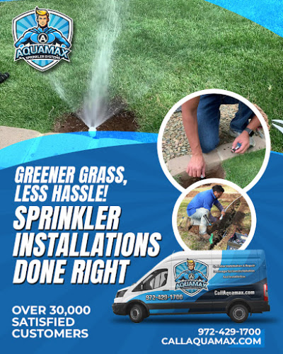 Aquamax Sprinkler Systems in Dallas
