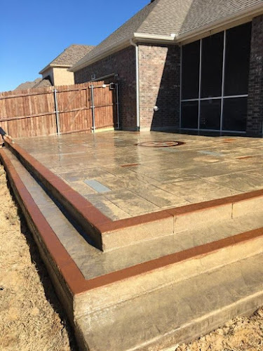 J. Garcia Stamped Concrete in Lewisville