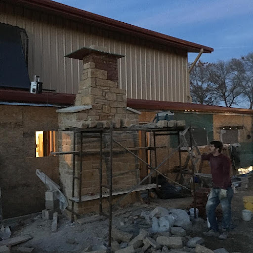Young Masonry Fireplace and Stone in Weatherford
