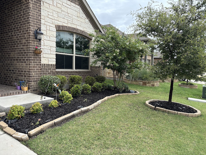 The straight edge lawns in Fort Worth