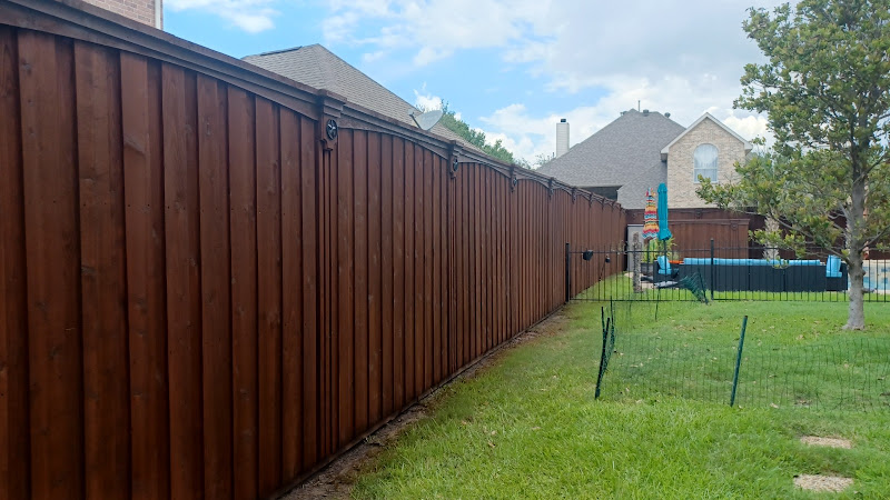 Texas Fence Staining and Repair in Dallas